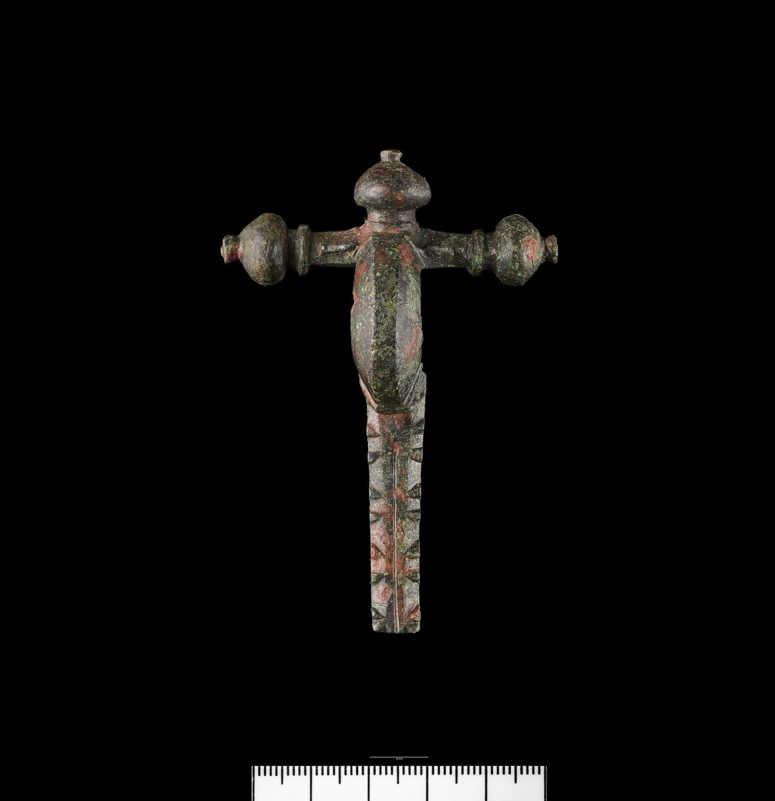 Roman copper alloy crossbow brooch
