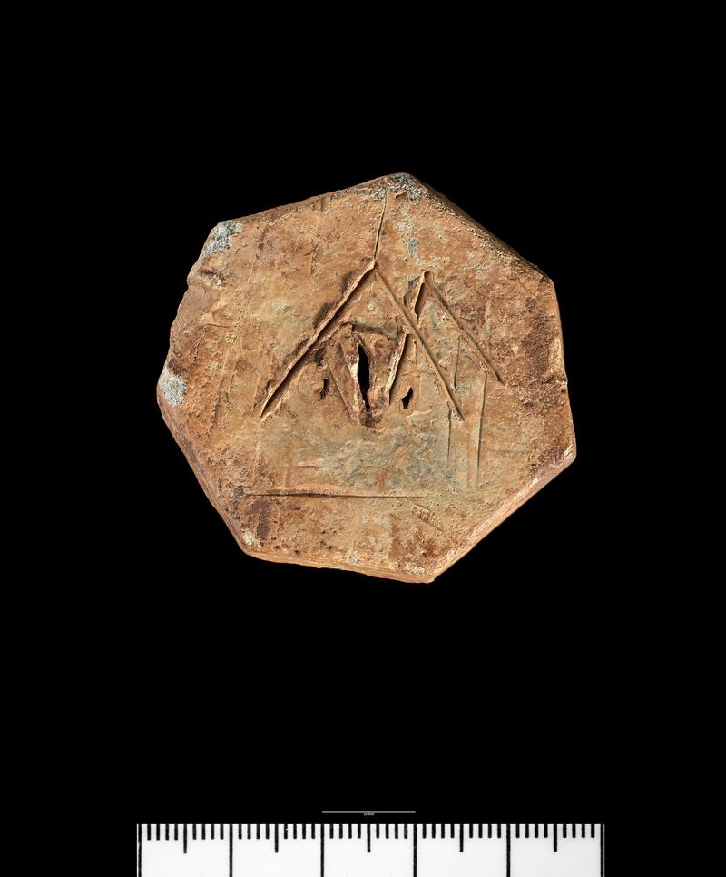 Medieval lead weight