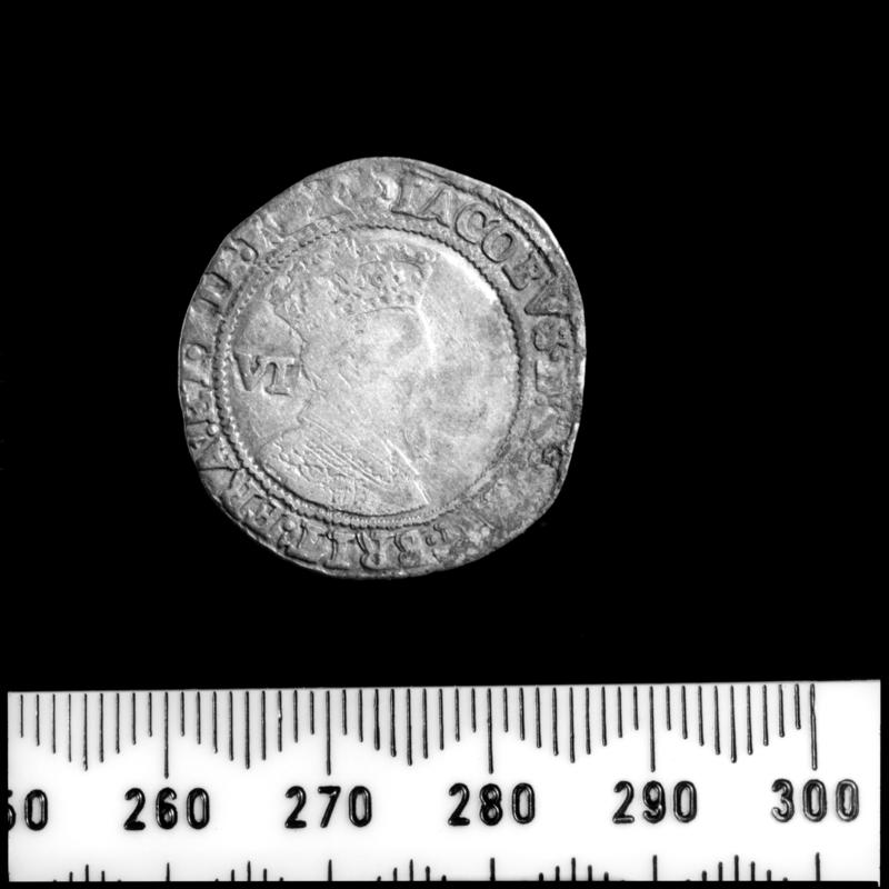 Tregwynt Hoard - James I silver sixpence