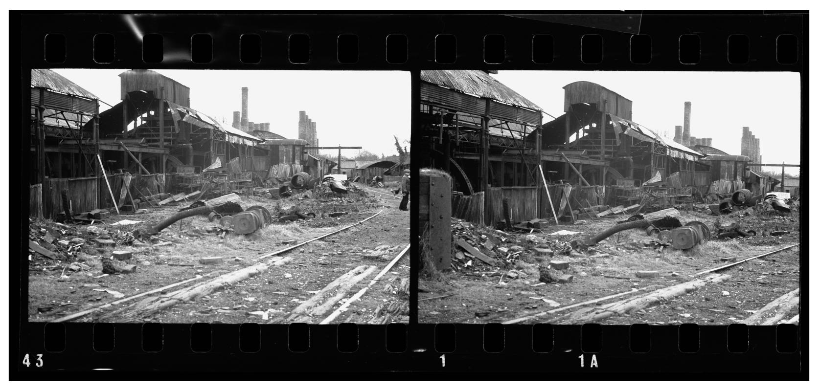 Kidwelly tinplate works, negative