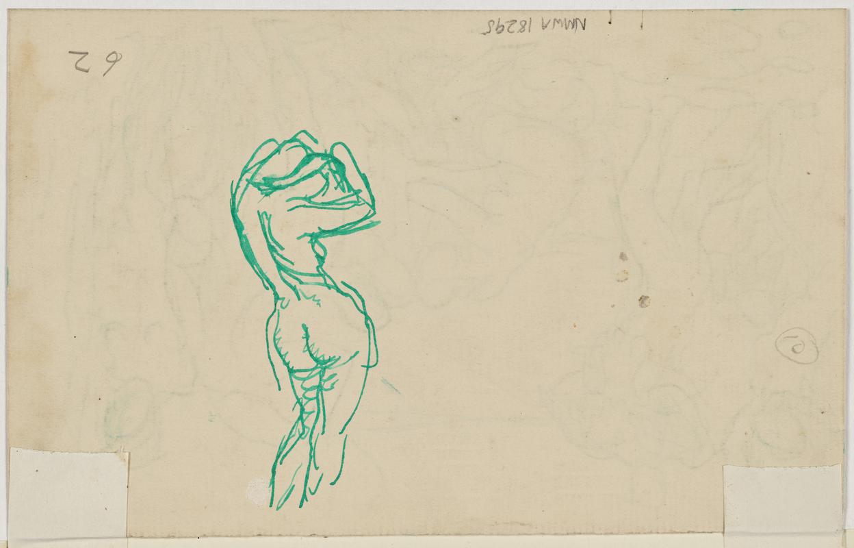 Figures beside a Lake