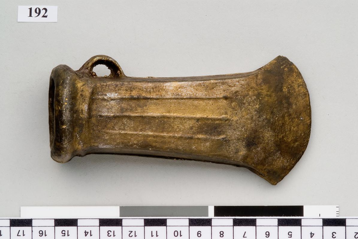 Late Bronze Age socketed axe (replica)