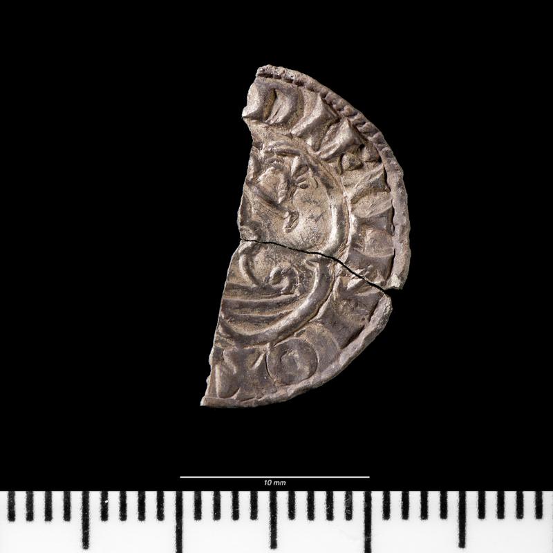 Hiberno-Norse penny, 'Cnut' quatrefoil, fragment