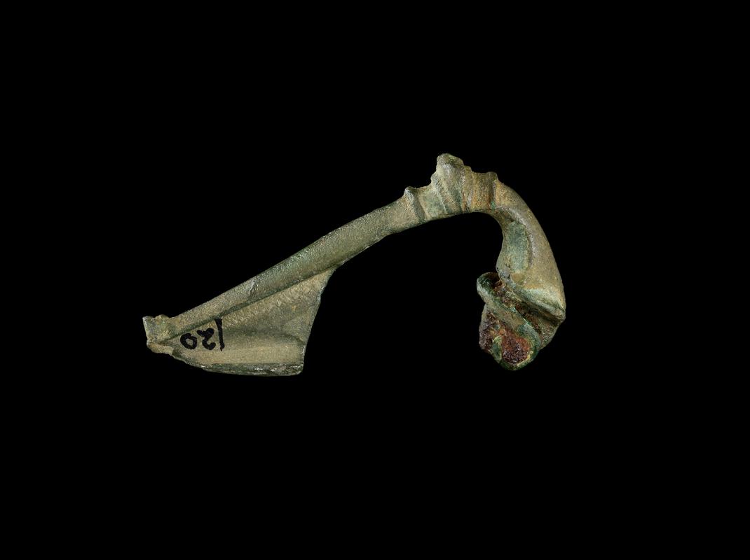 Roman copper alloy Trumpet brooch