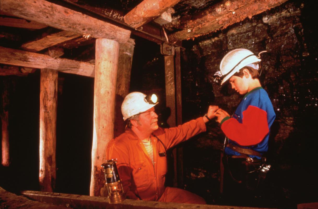 Big Pit Colliery, photograph