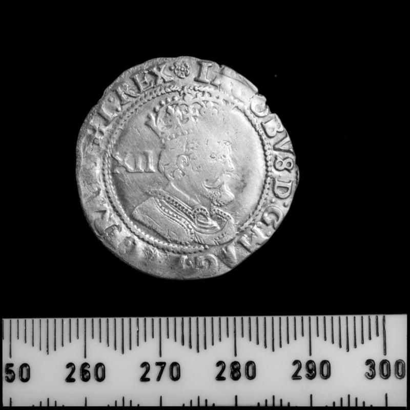 Tregwynt Hoard - James I silver shilling