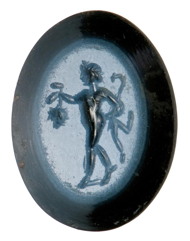 Roman intaglio (satyr)