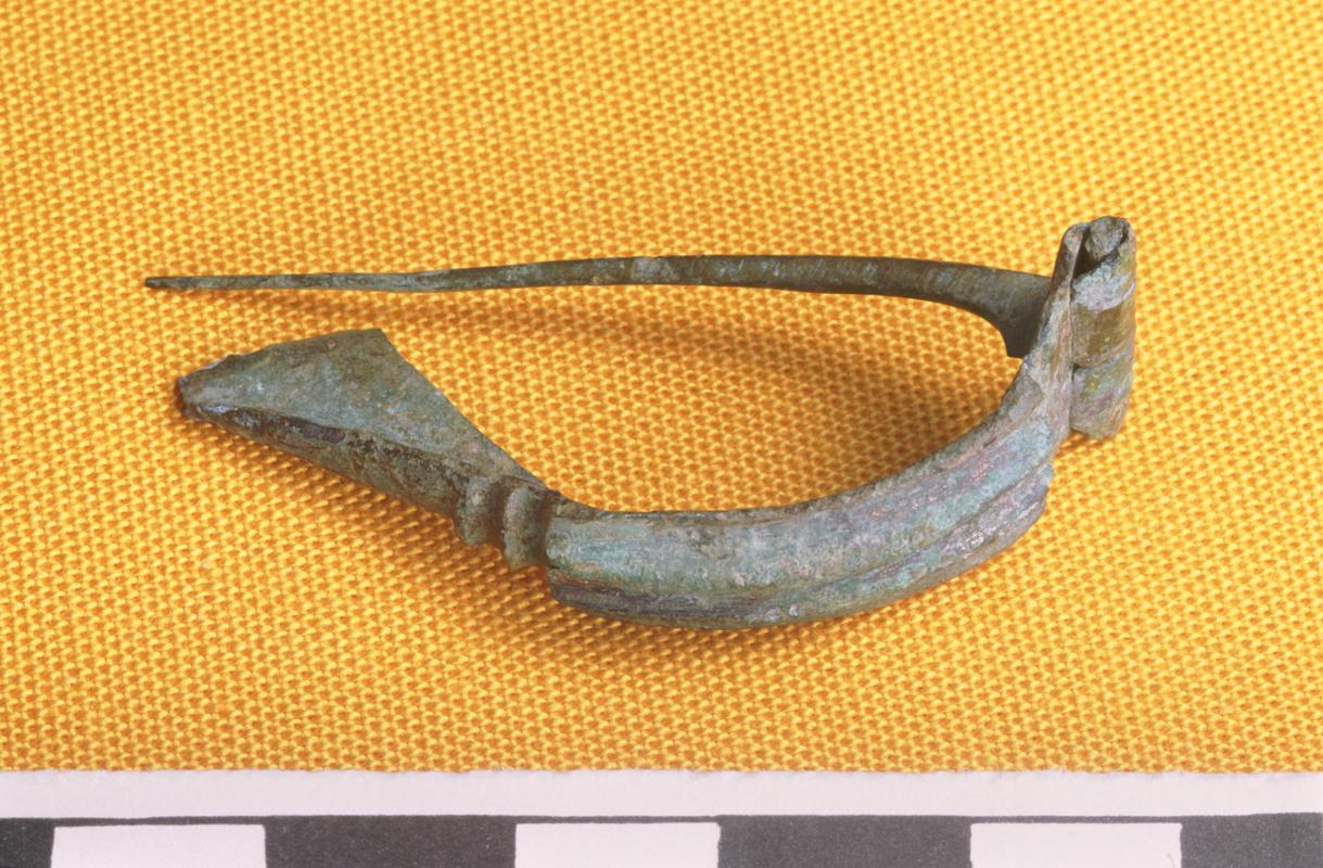 Roman copper alloy Hod Hill brooch