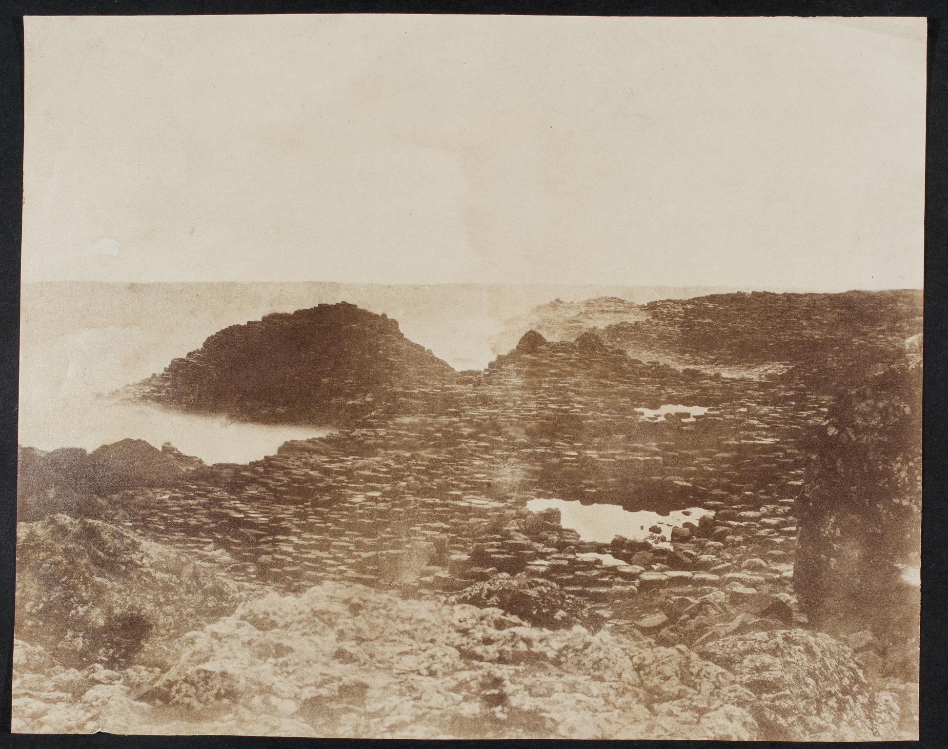 Rocks and sea, photograph