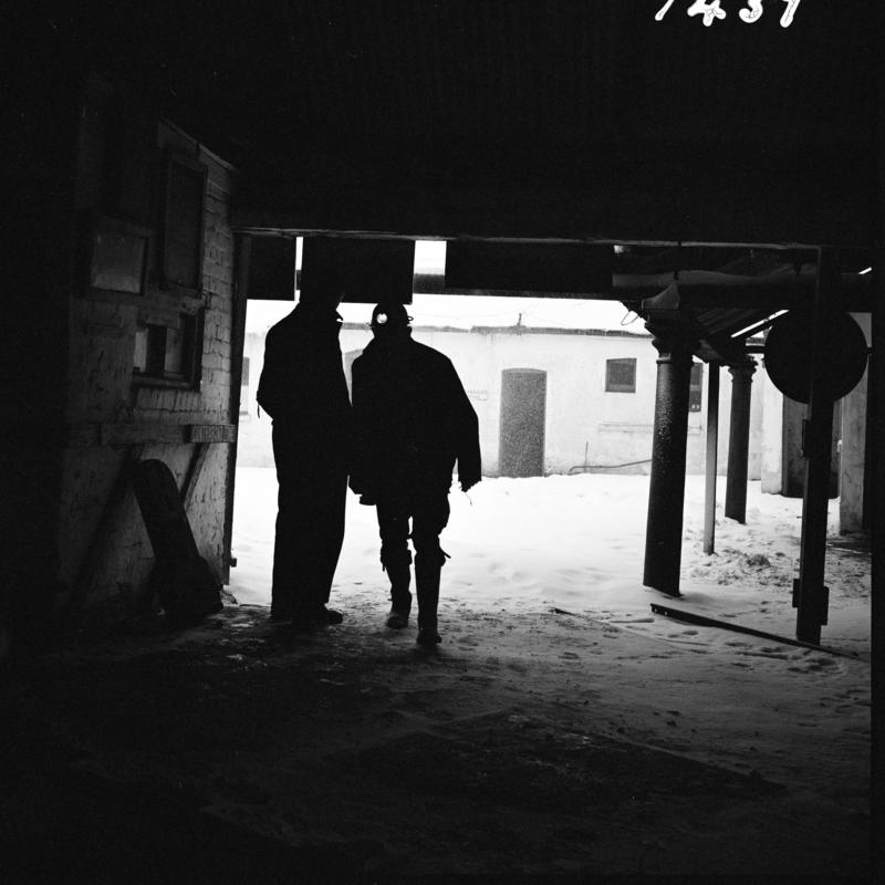 Big Pit Colliery, film negative