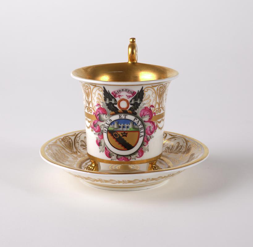 cabinet cup & saucer, 1818-1820