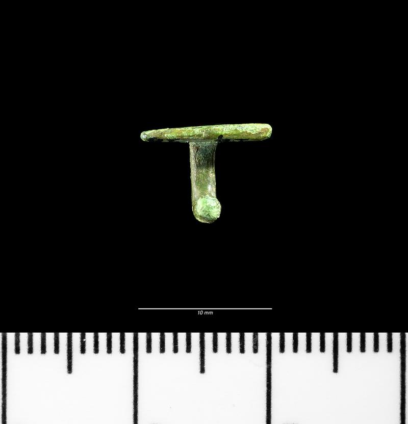 Roman copper alloy dress hook
