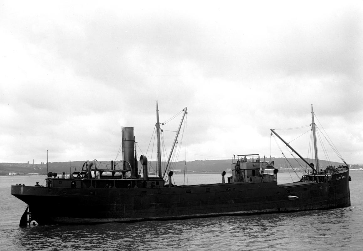 S.S. MOSS ROSE, glass negative