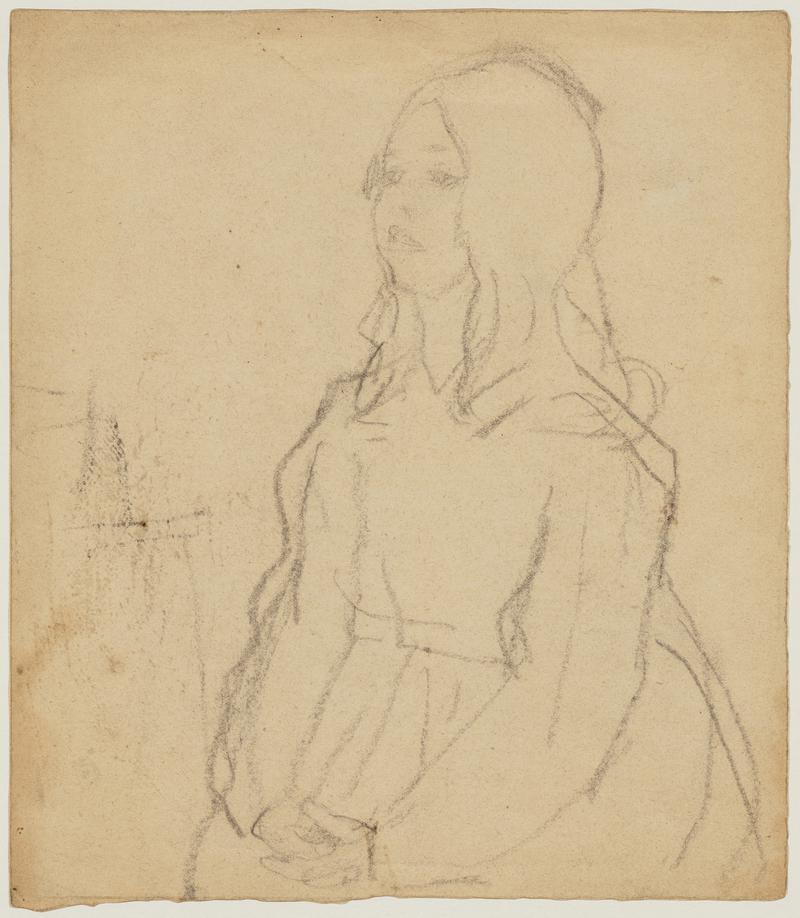 Study of a young girl