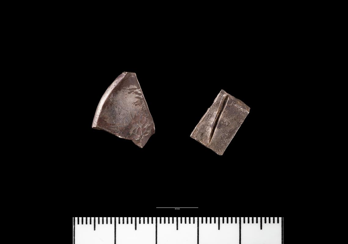 Early medieval hacksilver (2 fragments)