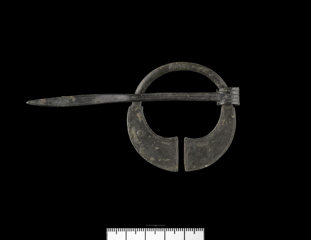 Replica of the early medieval penannular brooch from Pant-y-Saer