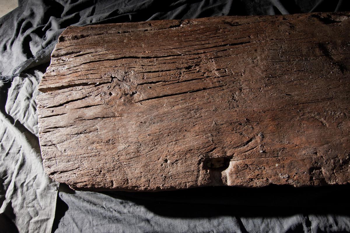 Bronze Age wooden trough