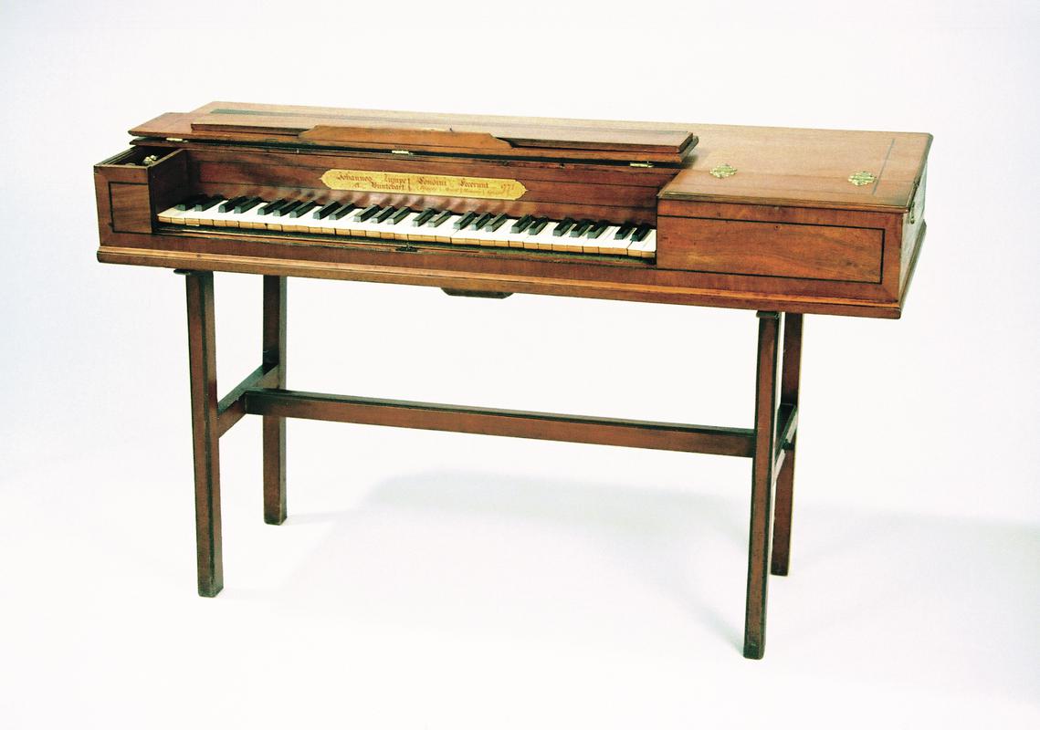 Square piano by Johannes Zumpe & Buntebart, 1772.