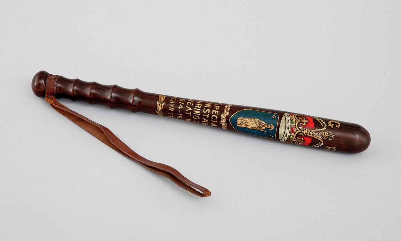 Decorated truncheon