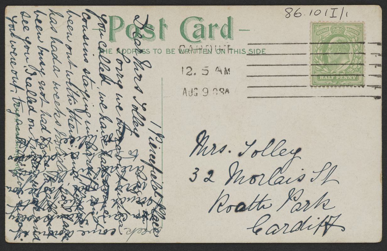 The Pierhead Cardiff (postcard)