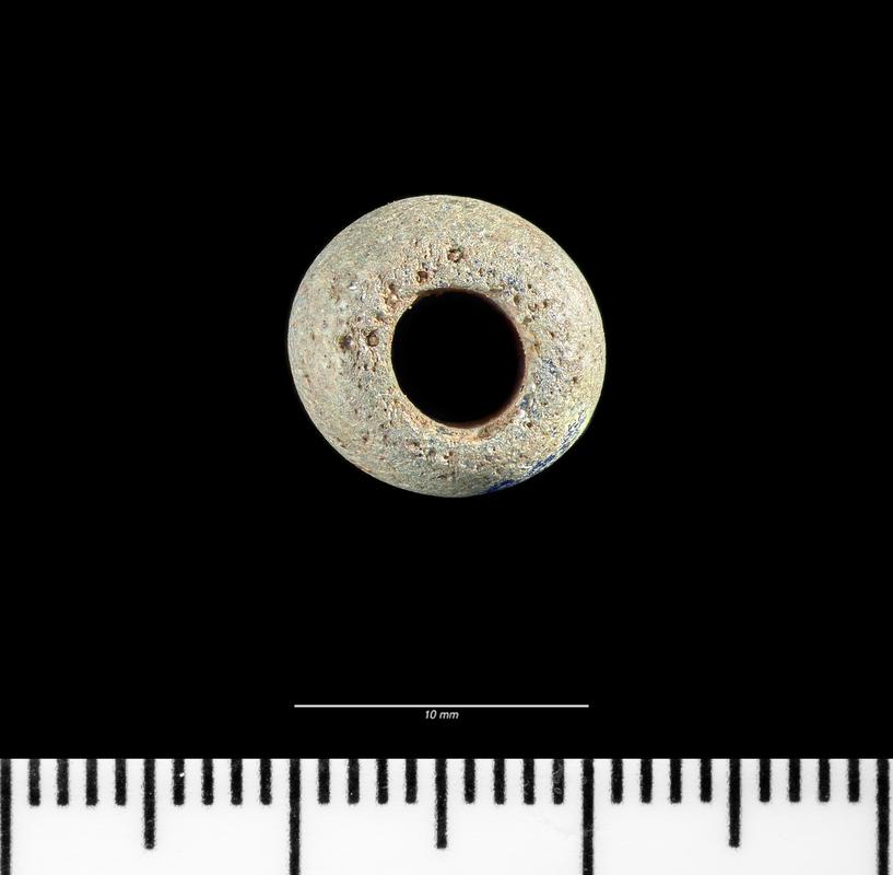 Roman glass spheroid bead