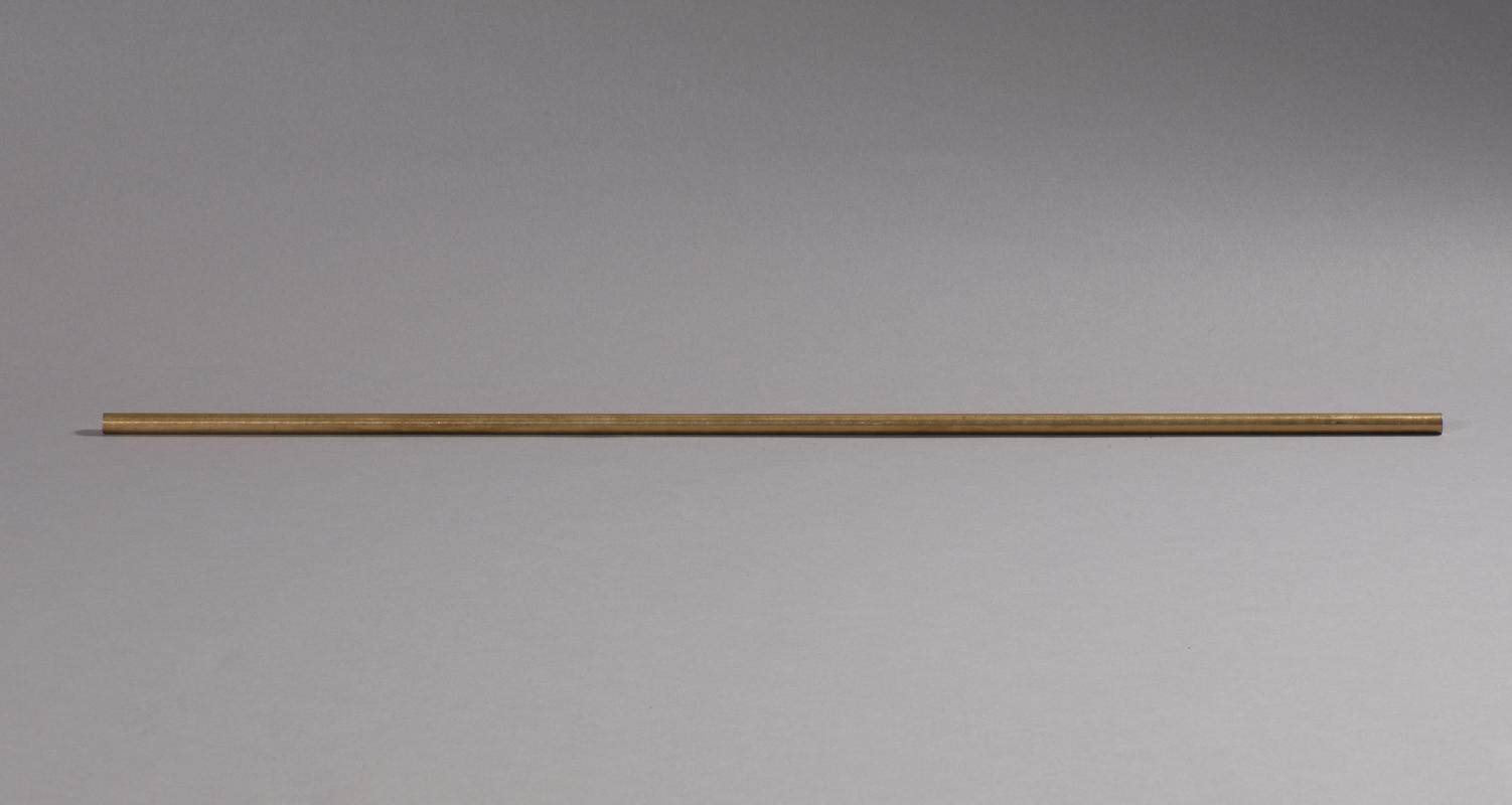 Brass rod - Representative of a major Welsh export to West Africa in 18th and early 19th centuries.