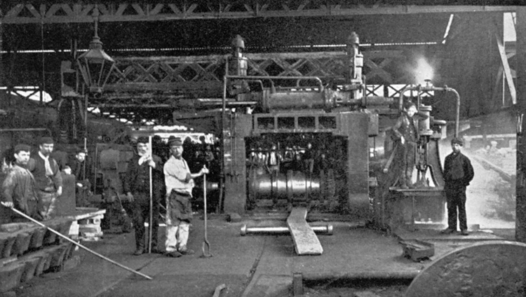 Y melinau rholio tua 1900