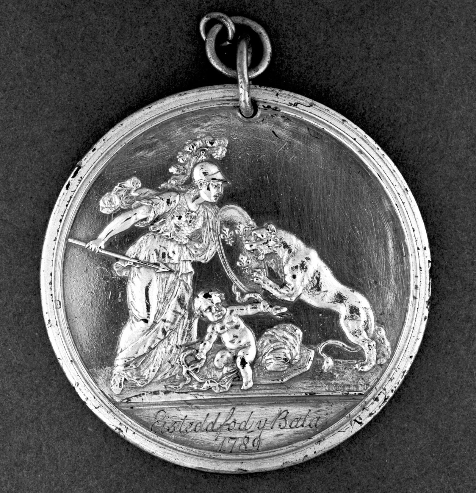 Medal ar gyfer Eisteddfod y Bala, 1789