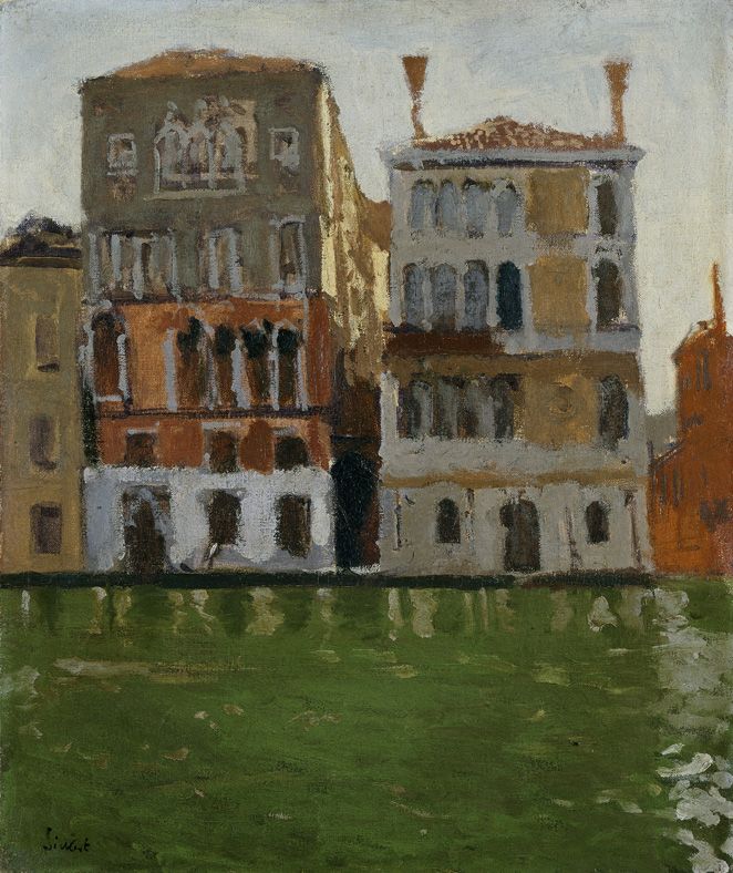 NMW A 210, Walter Richard Sickert, Palazzo Eleonara Duse, Fenis, 1901