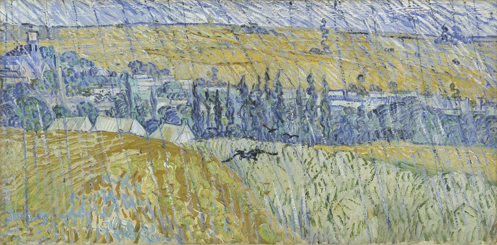 Van Gogh, Glaw - Auvers, 1890