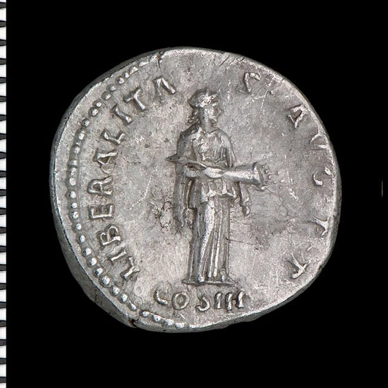 Liberalitas — haelioni'r ymerawdwr [Hadrian]