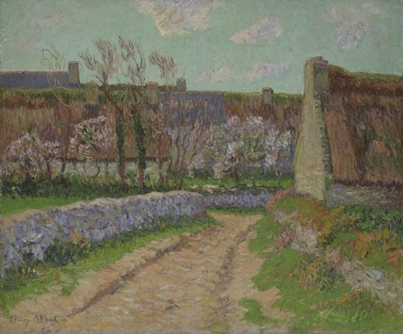 Village in Clohars, 1898 (oil on canvas)