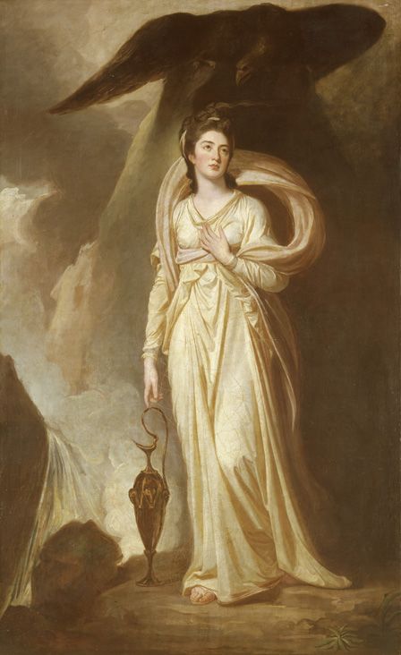 Viscountess Bukely as Hebe, c.1775 (oil on canvas)