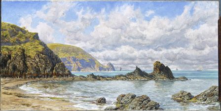 Forest Cove, Cardigan Bay, 1883 (oil on canvas)