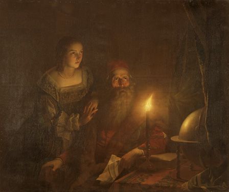 Etienne Van Den Bergh Falsely Accused of Treason (oil on canvas)