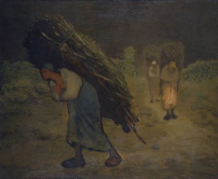 Winter: The Faggot Gatherers 1868-75 (oil on canvas)