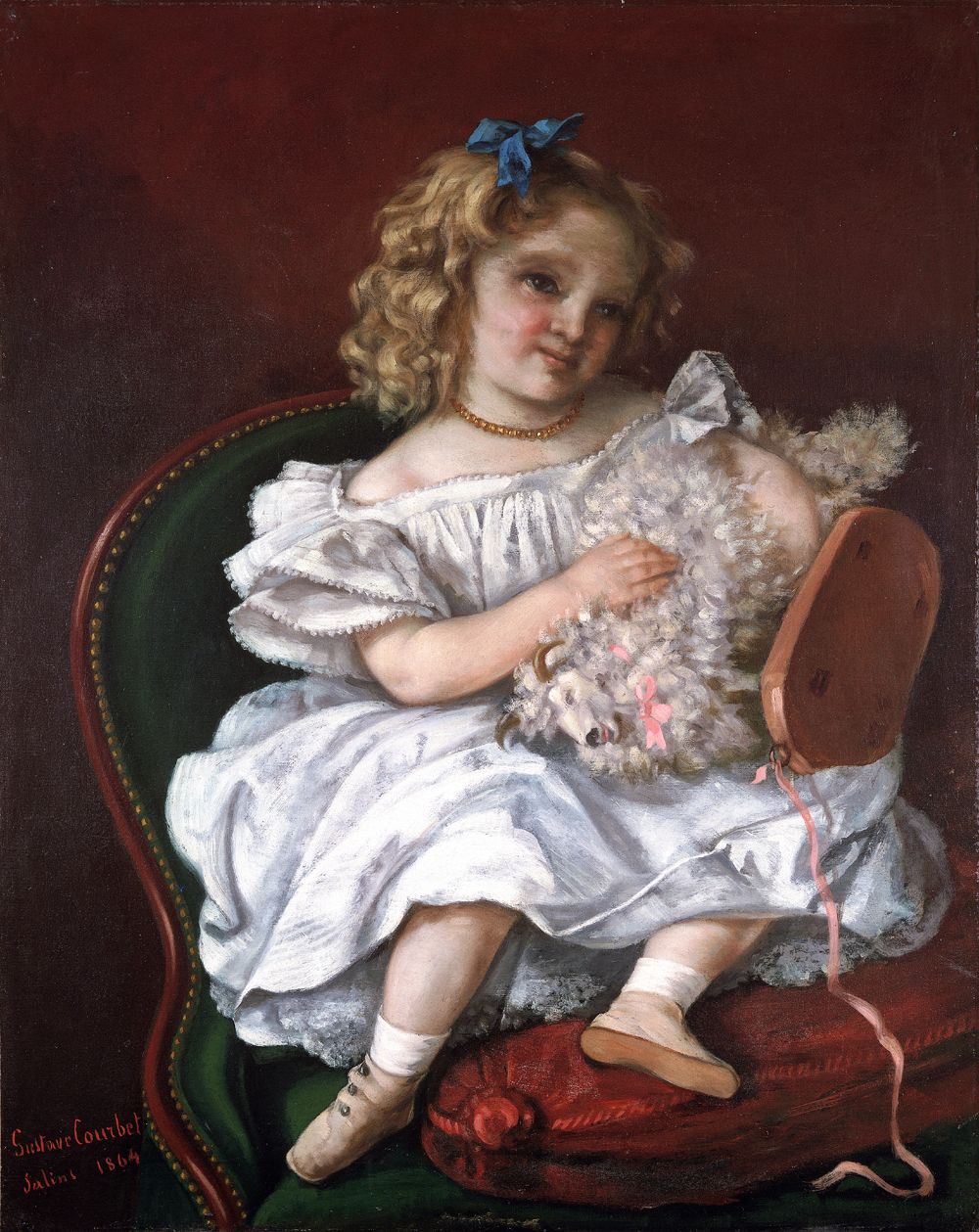 Beatrice Bouvet b.1861, 1864 (oil on canvas)