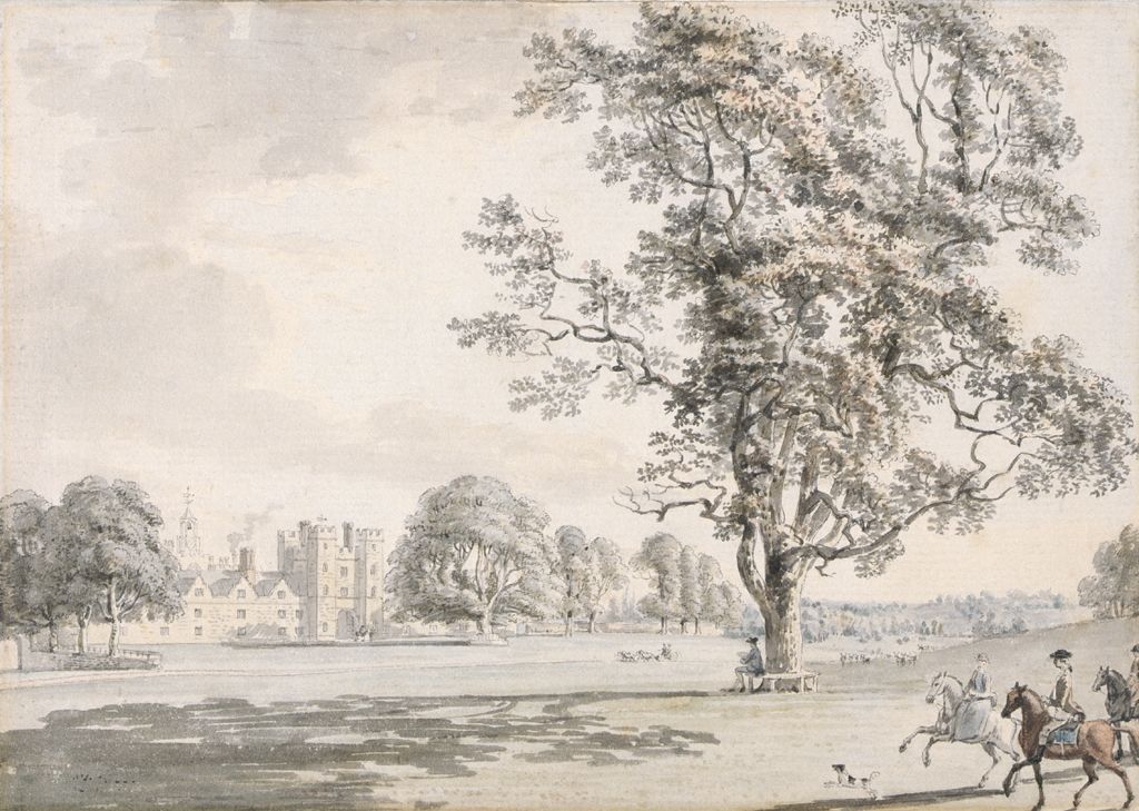 Knole Park, 1770 (w/c & ink on paper)