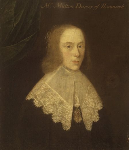 Fig.2: Thomas Leigh, <em>Anne Davies</em>, 1643, NMW A 21