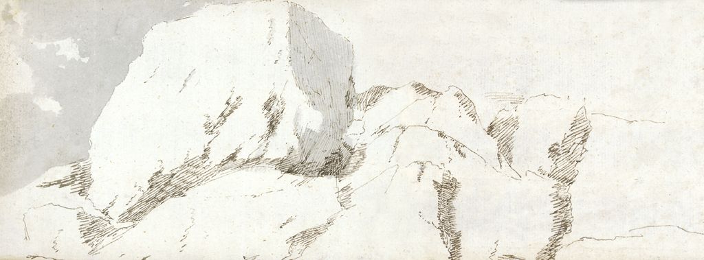 Part of Pembrokeshire, c1678 (w/c & brown ink on paper)