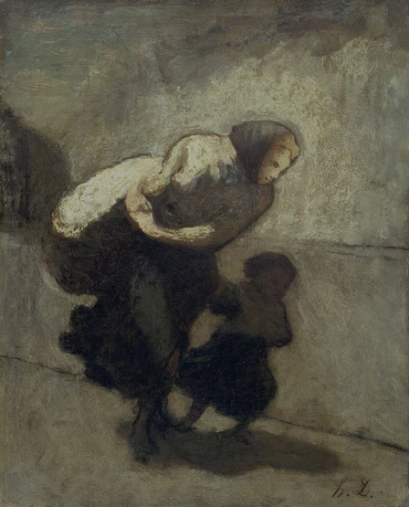 Y Baich Trwm, Honore Daumier