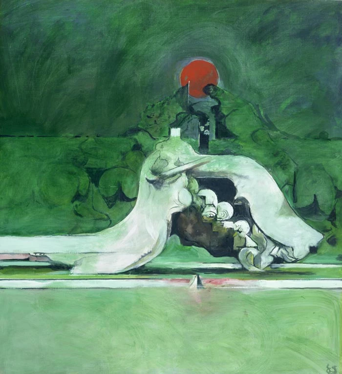 SUTHERLAND, Graham <em>Di-deitl, Ffurf fel Ton</em>, 1976 (NMW A 2271)