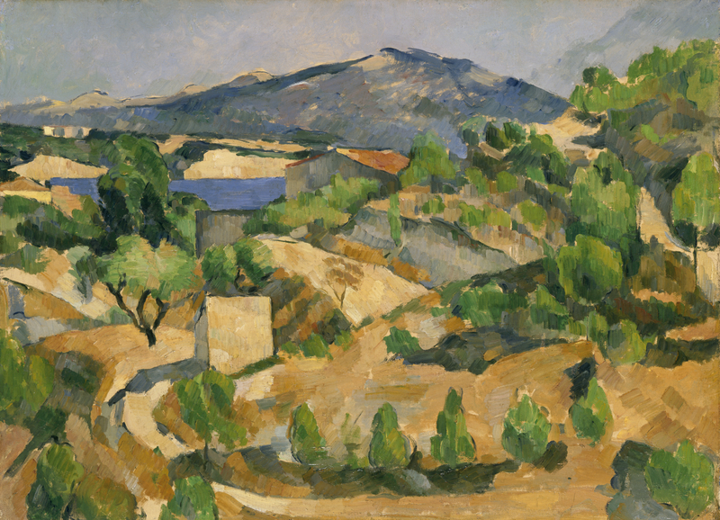 Paul Cézanne (1839–1906), Argae François Zola, olew ar gynfas, tua 1879.