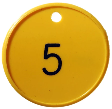 Tocyn Achub Glofaol, disg felen