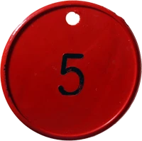 Disg blastig goch Achub Glofaol