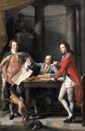 Sir Watkin Williams Wynn (1749-1789), Thomas Apperley a'r Capten Edward Hamilton