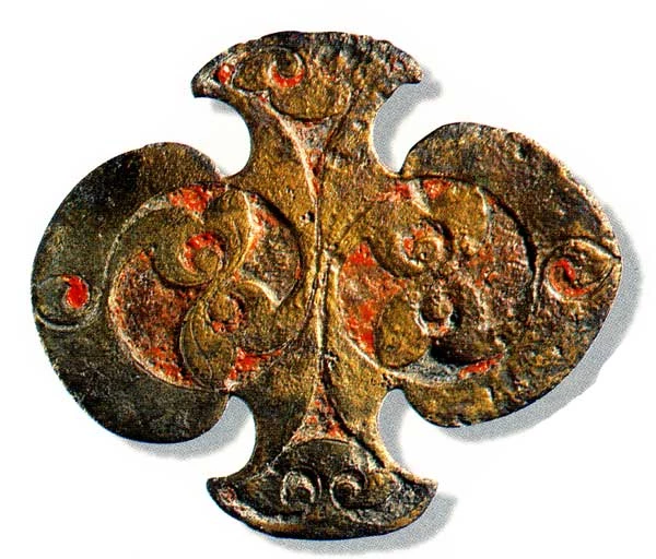 Y darn harnais o'r Oes Haearn Hwyr o Alltwen