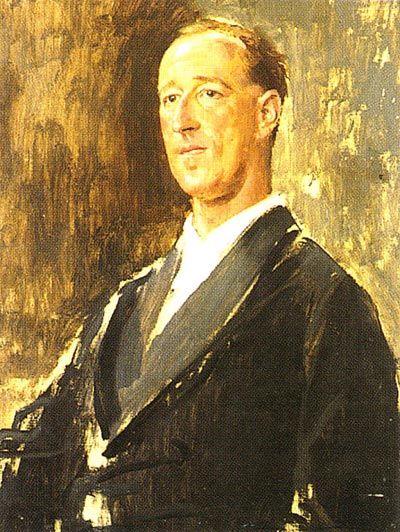 Portread o'r Arglwydd Howard de Walden (1880-1946)