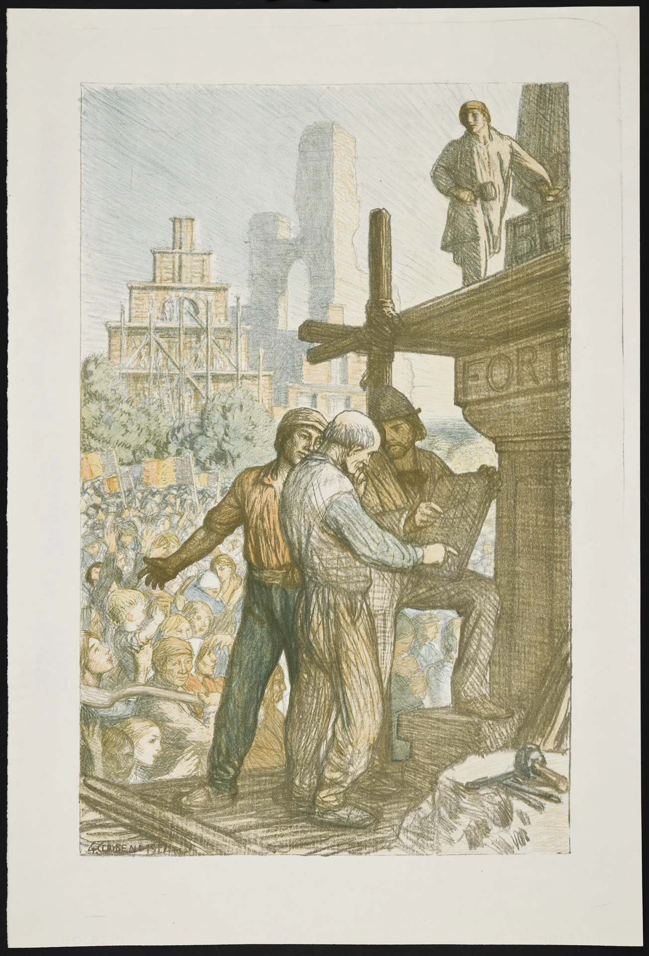 Ail-greu Gwlad Belg - George Clausen