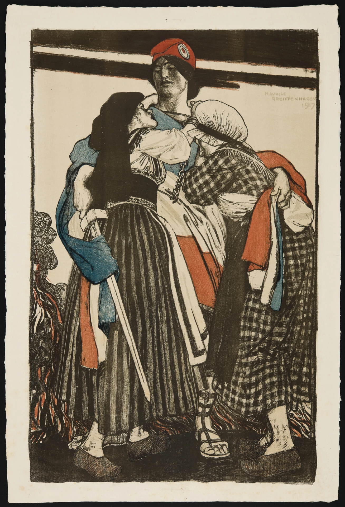 Adfer Alsace-Lorraine i Ffrainc - Maurice Greiffenhagen